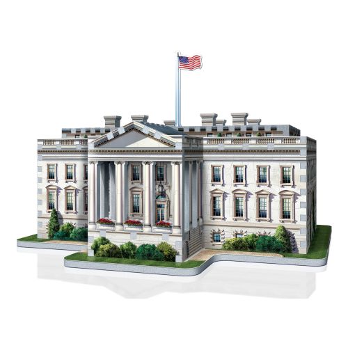  Wrebbit - The White House 490 Piece 3D Puzzle