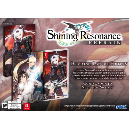 세가 SEGA Shining Resonance Refrain Draconic Edition, Sega, Nintendo Switch, 010086770780
