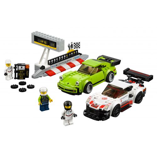  LEGO Speed Champions Porsche 911 RSR and 911 Turbo 3.075888