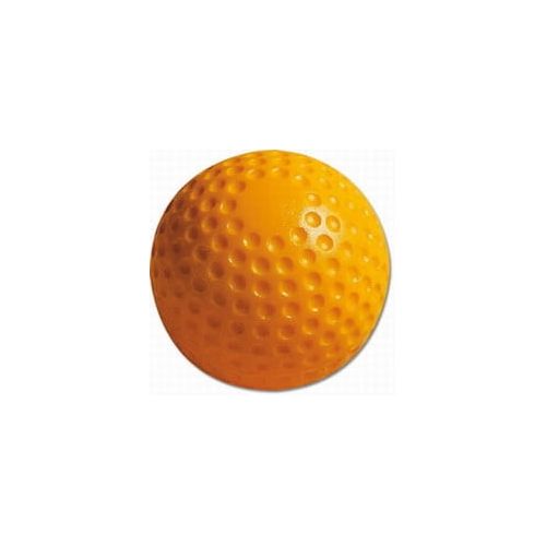  MacGregor Yellow Dimpled Practice Softballs, 12-Pack