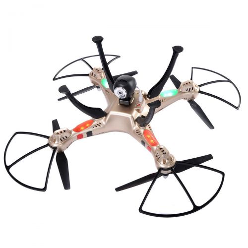  Apontus Syma X8HC 2.4G 4CH 6-Axis Gyro RC Quadcopter Drone 2MP HD Camera UAV RTF UFO