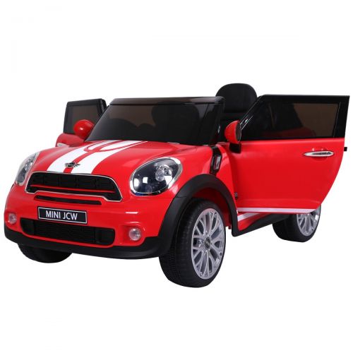  Gymax Red Electric MINI PACEMAN Kids Ride On Car Licensed RC Remote Control MP3