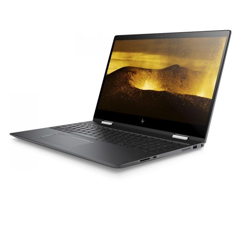 에이치피 HP Envy X360 Convertible Laptop 15.6 FHD Touchscreen, Intel Core i7-8550U, Intel UHD Graphics 620, 1TB HDD + 16GB Intel Optane memory, 4GB SDRAM, 15-bp152wm Dark Ash Silver