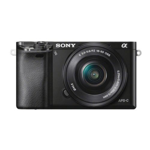 소니 Sony Alpha a6000 Mirrorless Camera w 16-50 & 55-210mm Lenses & 128GB SD Bundle