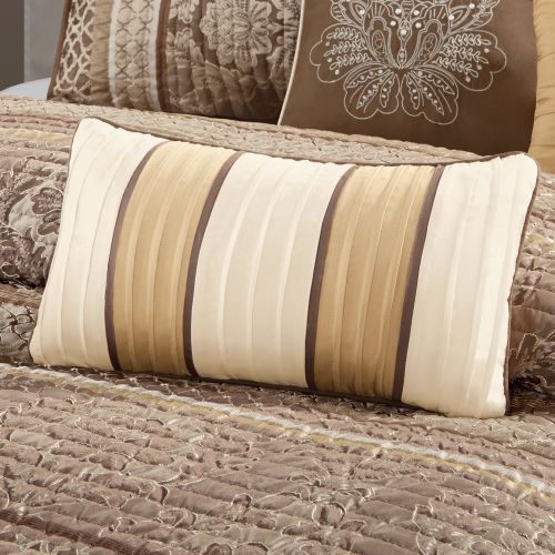 Home Essence Mirage 6 Piece Jacquard Quilted Coverlet Set