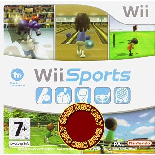 닌텐도 Nintendo Refurbished Wii Sports Game With Tennis Bowling Golf Games