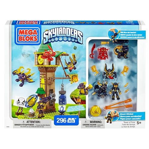 메가블럭 Mega Bloks Skylanders Tower of Time Building Set with Legendary Figures (95356)