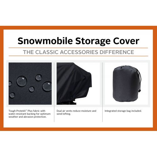  Classic Accessories SledGear Snowmobile Storage Cover, Medium