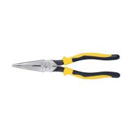 Klein Tools J203-8 Long Nose Pliers for Side Cutting, 8-Inch