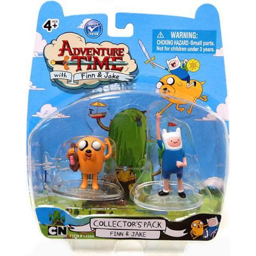  Jazwares Adventure Time Collectors Pack Finn & Jake 2 Mini Figure 2-Pack