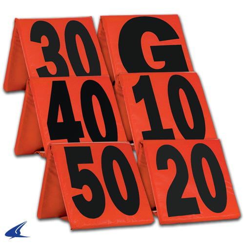  CHAMPRO Weighted Football Yard Markers