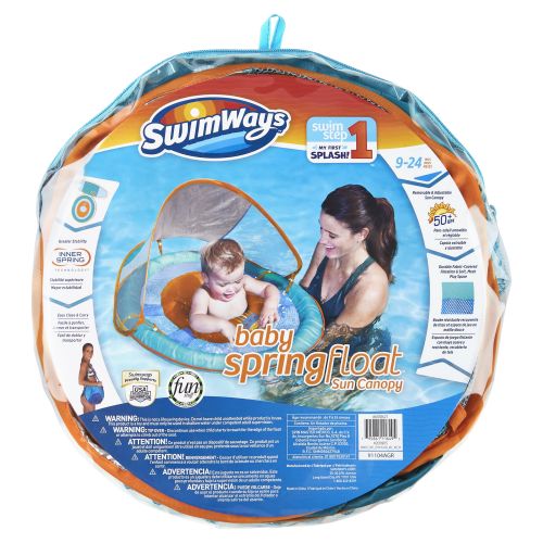 스윔웨이즈 SwimWays Swimways - Babys Spring Float with Canopy