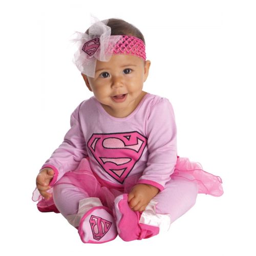 제네릭 Generic Supergirl Onesie Infant Halloween Costume