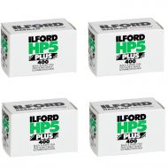 ILFORD Pack of 4 - Ilford 1574577 HP5 Plus, Black and White Print Film, 35 mm, ISO 400, 36 Exposures