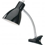 Lorell, LLR99963, 10-watt LED Bulb Clip-on Desk Lamp, 1 Each, Black