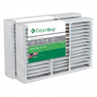 FilterBuy 20x25x5 Goodman Replacement AC Furnace Air Filters - AFB Silver MERV 8 - Pack of 2 Filters. Designed to replace FS2025, M8-1056, MU2025, 9183970.
