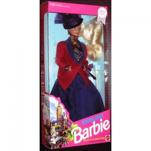 바비 Barbie 1991English Doll - Dressed for Horse Back Riding