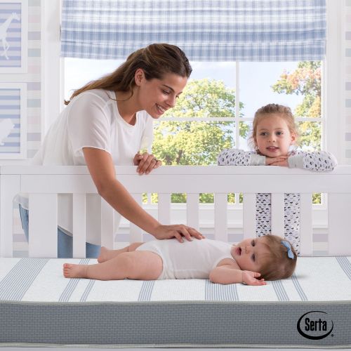  Serta iComfort Mirage Firm Foam Crib and Toddler Mattress
