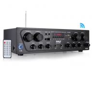Pyle PTA42BT 500W Compact Bluetooth Home Audio Amplifier, 4-Ch. Audio Source Stereo Receiver System