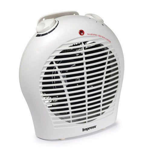  Impress IM-702 1500 watt 2 Speed Fan Heater with Adjustable Thermostat