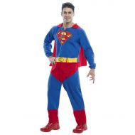 Rubies Costumes Mens Superman Adult Onesie Halloween Costume