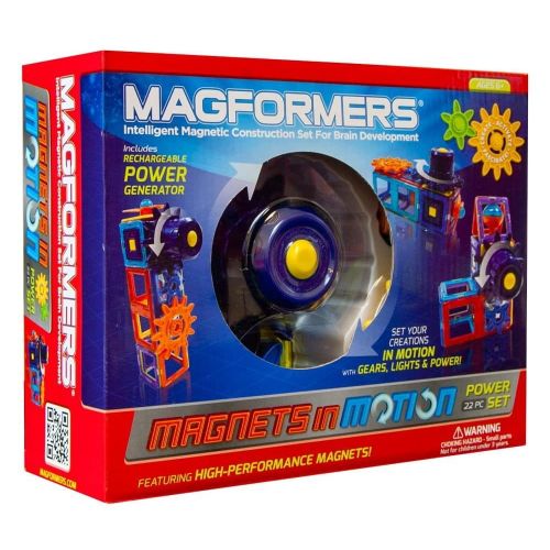  MAGFORMERS Magformers Magnets in Motion 22 Piece Magnetic Construction Set