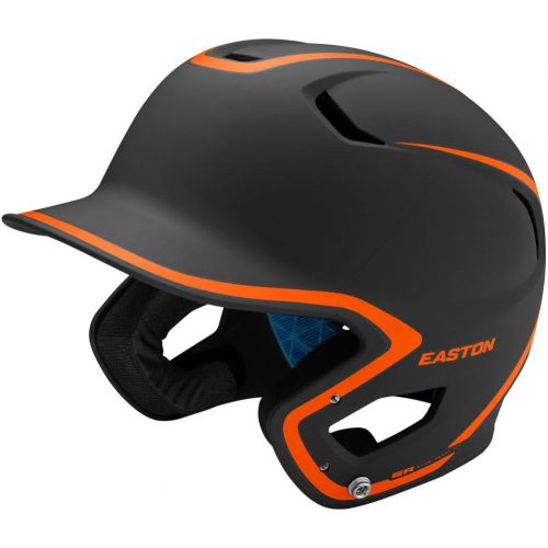 이스턴 Easton Z5 2.0 Matte Two-Tone Batting Helmet - Black Orange