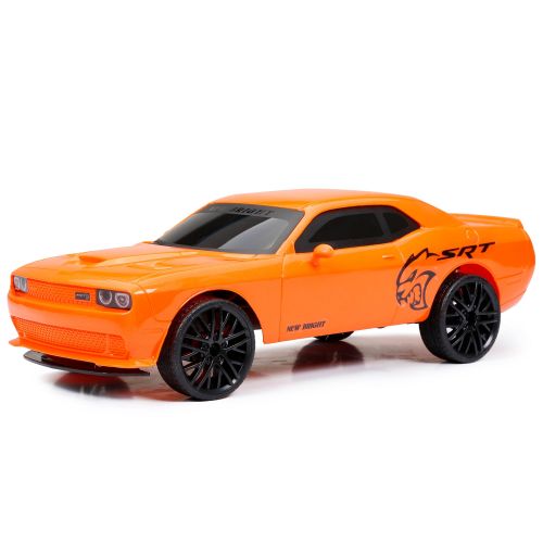  New Bright 1:12 RC Full-Function Chargers, Challenger SRT, Orange