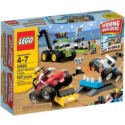  LEGO Bricks and More LEGO Monster Trucks Play Set