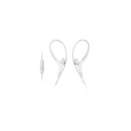 Sony Flexible loop-hanger sports headphones w Mic - Splashproof, MDRAS410AP (White)