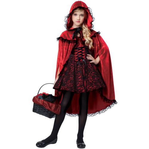 제네릭 Generic Red Riding Hood Child Halloween Costume