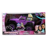 Jada Toys GIRLMAZING Big Foot Jeep RC Vehicle (1:16 Scale), Purple