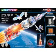 LASER PEGS Laser Pegs Mars Rocket