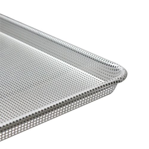  Excellante 18X 26 Full Size, Fully Perforated Glazed Aluminum Sheet Pan, 16 gauge, Comes In Each
