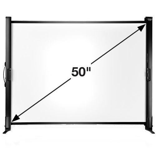 엡손 Epson ES1000 Ultra-Portable Tabletop Projection Screen