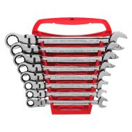 GearWrench Flex Head SAE Comb 8 Piece Wrench Set