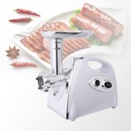 Zimtown Kitchen Meat Grinder, Stainless Steel Cutting Blade Electric Meat Mincer with Grinding Plates, Sausage Maker, Meat Chopper, Food Pusher Residential & Commercial Appliance