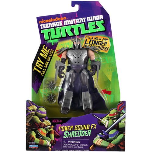  Teenage Mutant Ninja Turtles PowerSound FX Action Figure, Shredder