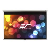 Elite Home Fashions Elite Screens Manual Series M99NWS1 - Projection screen - 99 in ( 252 cm ) - 1:1 - Matte White
