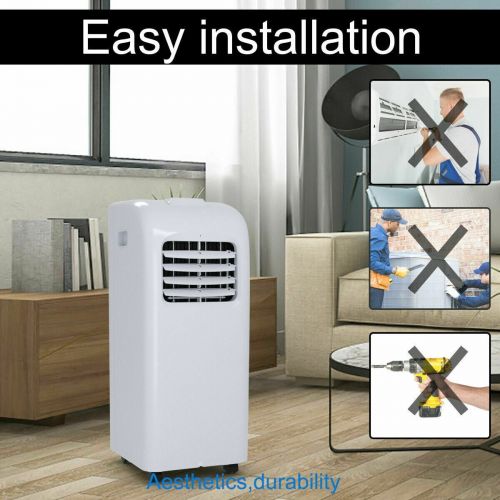 코스트웨이 Costway 10000 BTU Portable Air Conditioner & Dehumidifier Function Remote w/ Window Kit