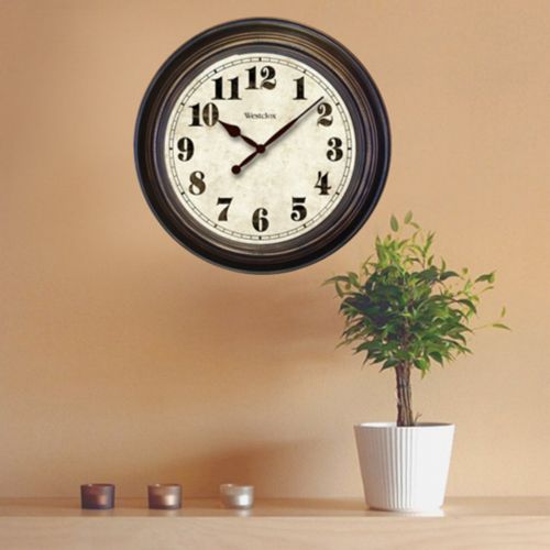  Westclox 32213 Oversized Antiqued Classic 24 Clock