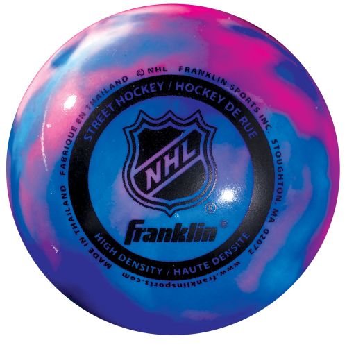  Franklin Sports Franklin Street Hockey Balls - Outdoor NHL Hockey Balls - Low Bounce - 3 Pack - Extreme Colors