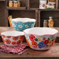 The Pioneer Woman Flea Market Wavy Nesting Bowl Set - 3 piece set