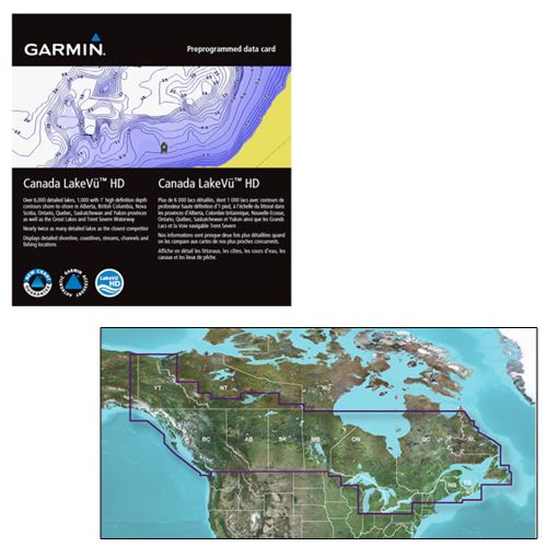 가민 Garmin GARMIN CANADA LAKEVU HD MICROSDSD FOR GPSMAP SERIES,