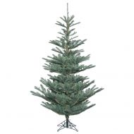Vickerman Artificial Christmas Tree 4 x 32 Alberta Blue Spruce 208 Tips Burlap