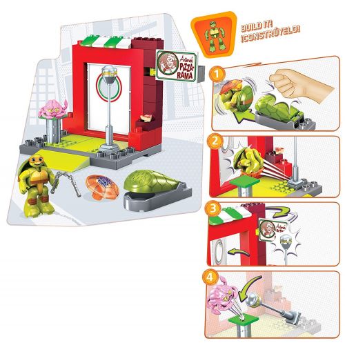 메가블럭 Mega Bloks Teenage Mutant Ninja Turtles Half-Shell Heroes Pizzeria Hideout
