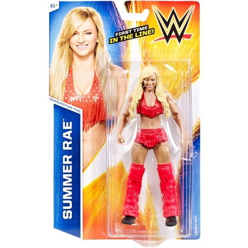 마텔 Mattel WWE Series #50 First Time In The Line Superstar #35 Summer Rae Figure
