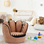 Costway Kids Sofa Five Finger Armrest Chair Couch Children Living Room Toddler Gift