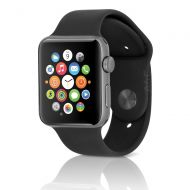 (Refurbished) Apple Watch Sport Series 2 42mm Aluminum Case with Black Band