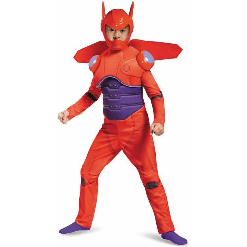 제네릭 Generic Big Hero 6 Baymax Deluxe Muscle Child Halloween Costume